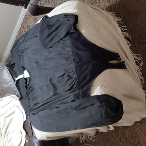 Black Free People body suit